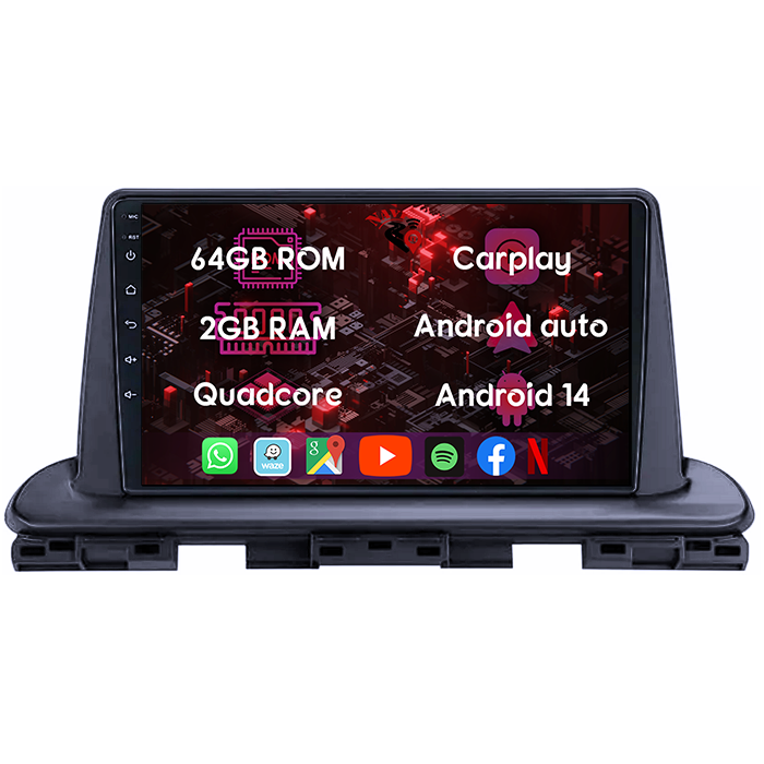 (Resigilata) Navigatie dedicata Kia Cerato 2018-2021, 2GB RAM 32GB ROM, Quad Core, Display 9" IPS Full HD, Carplay, Android 13, Bluetooth, Magazin Play, Suport camere AHD [8]