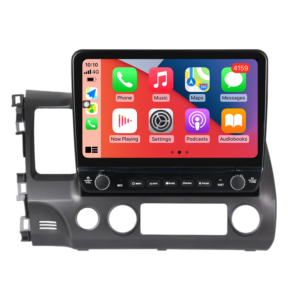Navigatie dedicata Civic 2005-2012(AB) cu butoane rotative model 2024, 10 Inch, 2GB RAM 32GB ROM, Quadcore, Android 13, WiFi, Bluetooth, Magazin Play [3]