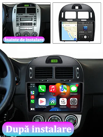 Navigatie dedicata KIA Cerato Foret 2017, 12GB RAM 256GB ROM, Android 13, Rezolutie 2K, Display QLED, 10", DSP, Carplay, Android Auto, Internet, Youtube, Waze, Wi Fi, USB [5]