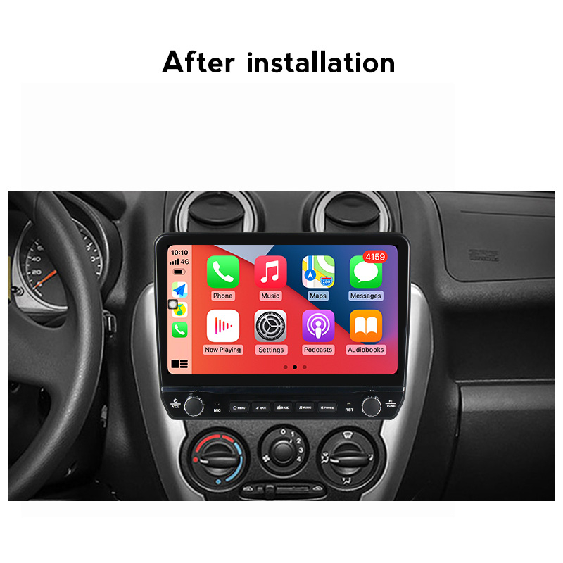 Navigatie dedicata 1DIN For LADA Granta 2011-2018 cu butoane rotative model 2024, 9 Inch, 2GB RAM 32GB ROM, Quadcore, Android 13, WiFi, Bluetooth, Magazin Play [3]