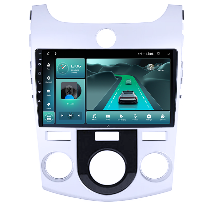 (Resigilata) Navigatie dedicata Kia Forte Cerato 2008-2013, Silver, 2GB RAM 32GB ROM, Quad Core, Display 9" IPS Full HD, Carplay, Android 13, Bluetooth, Magazin Play, Suport camere AHD [3]