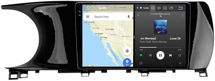 Navigatie dedicata KIA K5 3 2020-2021,12GB RAM 256GB ROM, Android 13, Rezolutie 2K, Display QLED, 10", DSP, Carplay, Android Auto, Internet, Youtube, Waze, Wi Fi, USB [2]