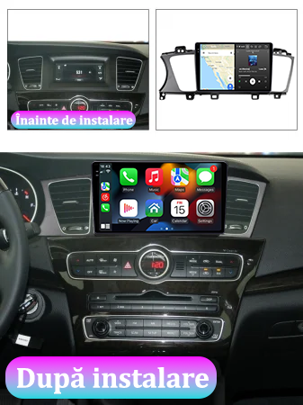 Navigatie dedicata Kia K7 Cadenza 2013-2017, 12GB RAM 256GB ROM, Android 13, Rezolutie 2K, Display QLED, 9", DSP, Carplay, Android Auto, Internet, Youtube, Waze, Wi Fi, USB [5]