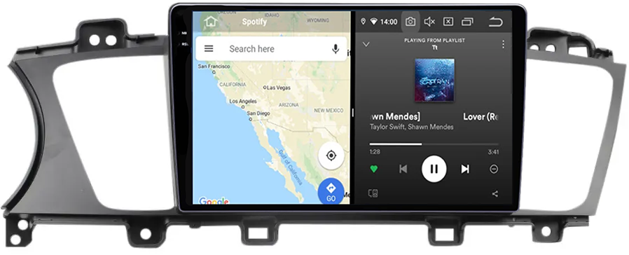 Navigatie dedicata Kia K7 Cadenza 2013-2017, 12GB RAM 256GB ROM, Android 13, Rezolutie 2K, Display QLED, 9", DSP, Carplay, Android Auto, Internet, Youtube, Waze, Wi Fi, USB [4]