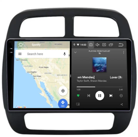 Navigatie dedicata Renault K-ZE 2015 +, 12GB RAM 256GB ROM, Android 13, Rezolutie 2K, Display QLED, 9", DSP, Carplay, Android Auto, Internet, Youtube, Waze, Wi Fi, USB [4]