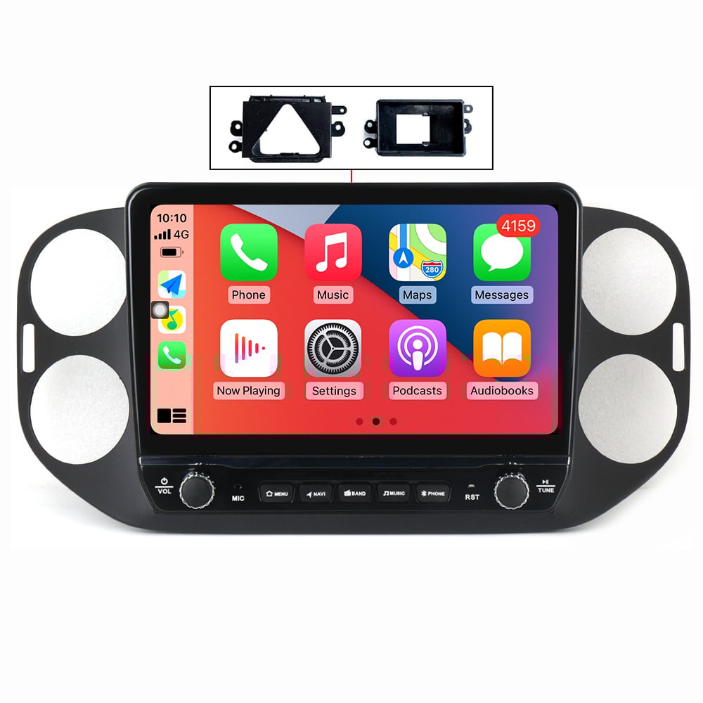 Navigatie dedicata Tiguan 9 inch (AB), Golf 5/6+ cu butoane rotative model 2024, 9 Inch, 2GB RAM 32GB ROM, Quadcore, Android 13, WiFi, Bluetooth, Magazin Play [3]