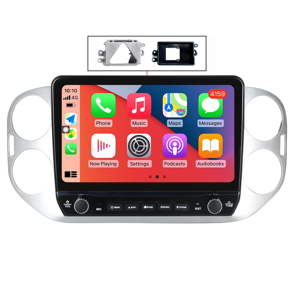 Navigatie dedicata Tiguan 9 inch (AB), Golf 5/6+ cu butoane rotative model 2024, 9 Inch, 2GB RAM 32GB ROM, Quadcore, Android 13, WiFi, Bluetooth, Magazin Play [4]