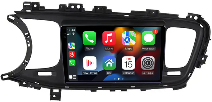 Navigatie dedicata Kia Optima K5 2013-2015, Black, 12GB RAM 256GB ROM, Android 13, Rezolutie 2K, Display QLED, 9", DSP, Carplay, Android Auto, Internet, Youtube, Waze, Wi Fi, USB [3]