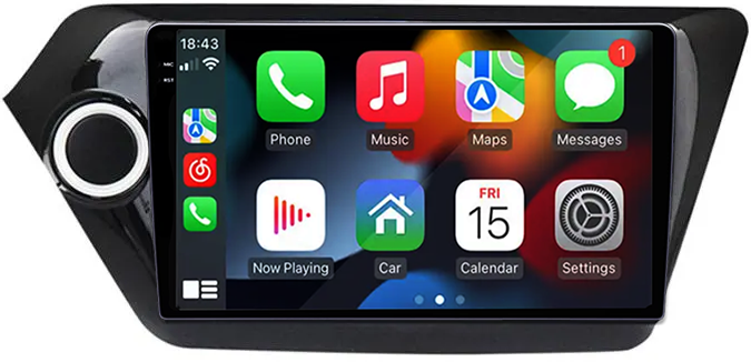 Navigatie dedicata Kia Rio 2011-2015, 12GB RAM 256GB ROM, Android 13, Rezolutie 2K, Display QLED, 9", DSP, Carplay, Android Auto, Internet, Youtube, Waze, Wi Fi, USB [2]