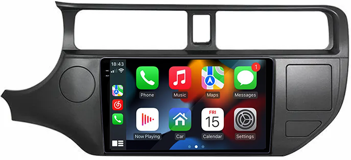 Navigatie dedicata KIA RIO 2011-2017, 12GB RAM 256GB ROM, Android 13, Rezolutie 2K, Display QLED, 9", DSP, Carplay, Android Auto, Internet, Youtube, Waze, Wi Fi, USB [2]
