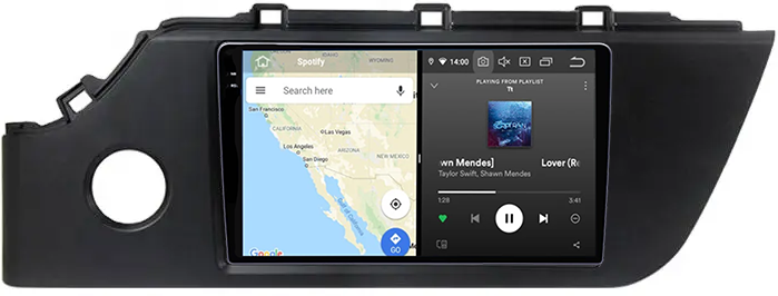 Navigatie dedicata KIA RIO 2020-2021, 12GB RAM 256GB ROM, Android 13, Rezolutie 2K, Display QLED, 9", DSP, Carplay, Android Auto, Internet, Youtube, Waze, Wi Fi, USB [2]