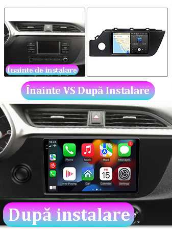 Navigatie dedicata KIA RIO 2020-2021, 12GB RAM 256GB ROM, Android 13, Rezolutie 2K, Display QLED, 9", DSP, Carplay, Android Auto, Internet, Youtube, Waze, Wi Fi, USB [5]