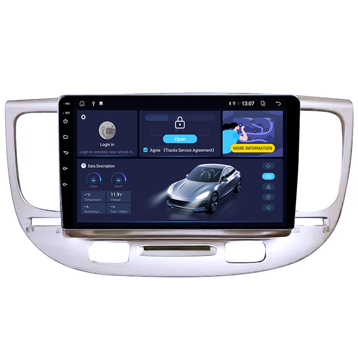 (Resigilata) Navigatie dedicata Kia Rio2 2005-2011, 2GB RAM 32GB ROM, Quad Core, Display 9" IPS Full HD, Carplay, Android 13, Bluetooth, Magazin Play, Suport camere AHD [7]