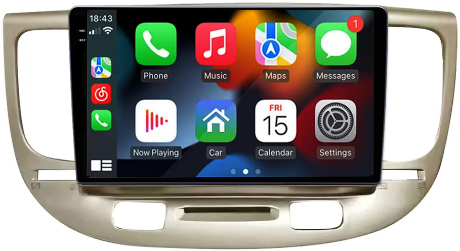 Navigatie dedicata KIA RIO2 2005-2011, 12GB RAM 256GB ROM, Android 13, Rezolutie 2K, Display QLED, 9", DSP, Carplay, Android Auto, Internet, Youtube, Waze, Wi Fi, USB [4]