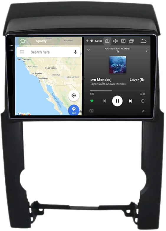 Navigatie dedicata Kia Sorento 2 2009-2012, 12GB RAM 256GB ROM, Android 13, Rezolutie 2K, Display QLED, 9", DSP, Carplay, Android Auto, Internet, Youtube, Waze, Wi Fi, USB [2]
