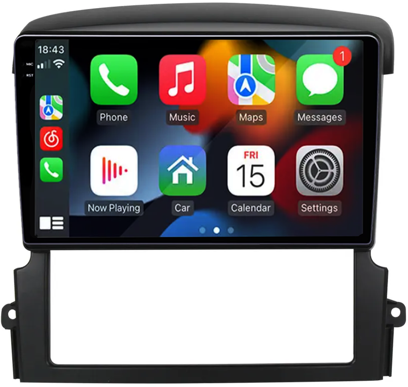 Navigatie dedicata Kia Sorento 2002-2011, 12GB RAM 256GB ROM, Android 13, Rezolutie 2K, Display QLED, 9", DSP, Carplay, Android Auto, Internet, Youtube, Waze, Wi Fi, USB [3]