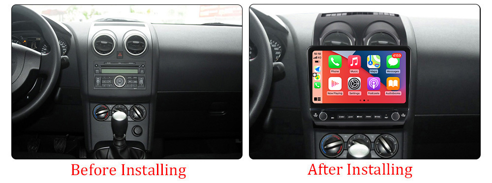 Navigatie dedicata Qashqai 2006-2013 cu butoane rotative model 2024, 9 Inch, 2GB RAM 32GB ROM, Quadcore, Android 13, WiFi, Bluetooth, Magazin Play [5]