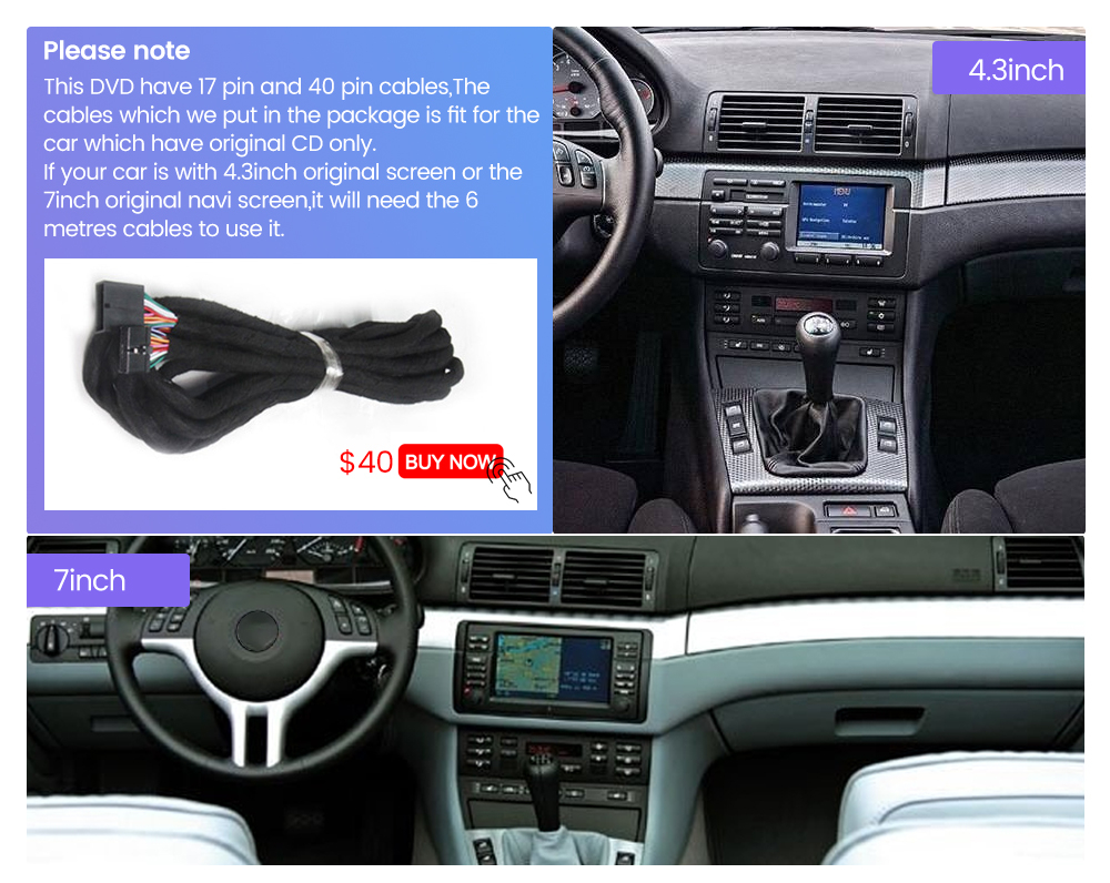 Navigatie dedicata BMW E46 cu butoane rotative model 2024, 9 Inch, 2GB RAM 32GB ROM, Quadcore, Android 13, WiFi, Bluetooth, Magazin Play [10]