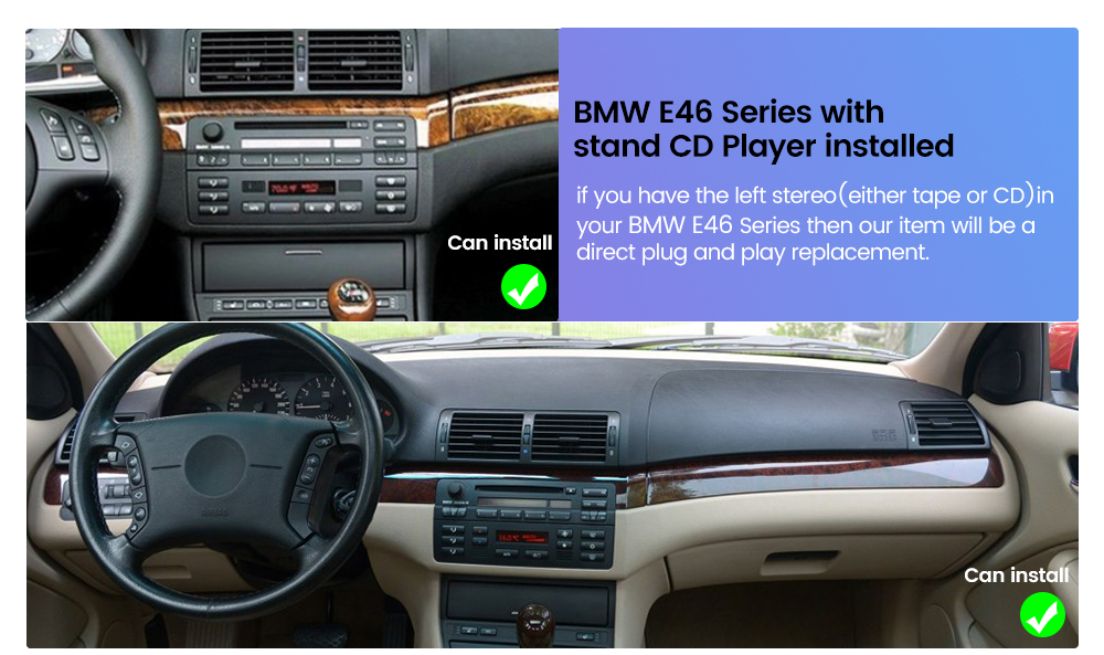 Navigatie dedicata BMW E46 cu butoane rotative model 2024, 9 Inch, 2GB RAM 32GB ROM, Quadcore, Android 13, WiFi, Bluetooth, Magazin Play [9]