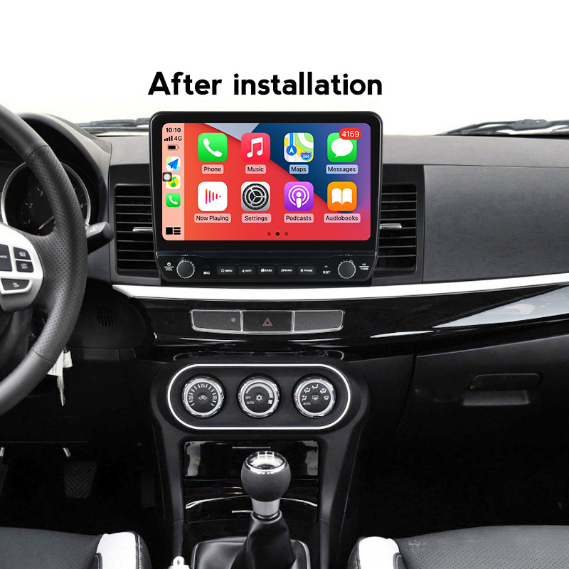 Navigatie dedicata Lancer 2007-2012 cu butoane rotative model 2024, 10 Inch, 2GB RAM 32GB ROM, Quadcore, Android 13, WiFi, Bluetooth, Magazin Play [3]