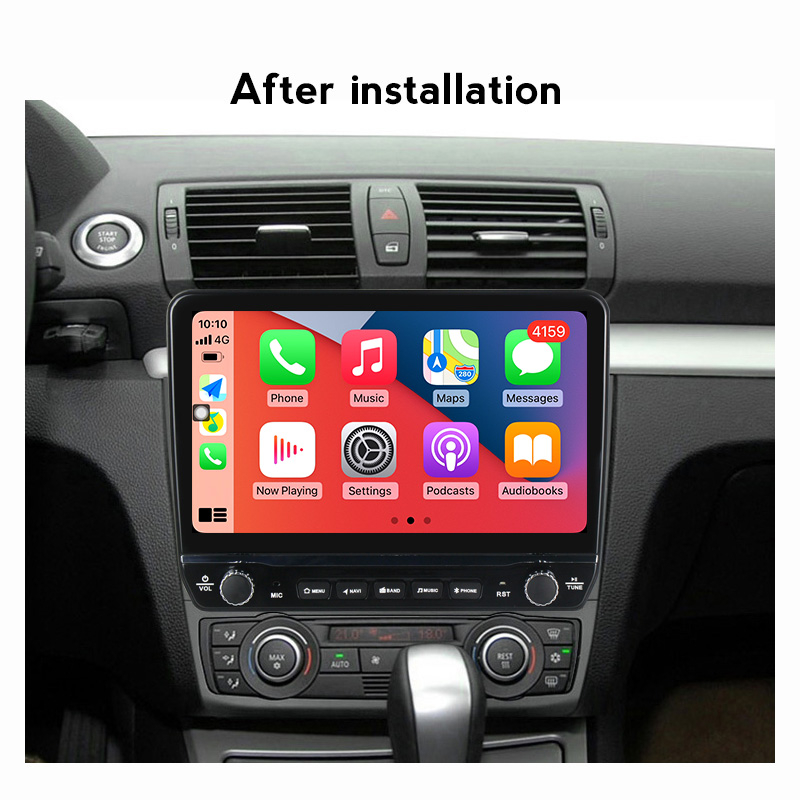 Navigatie dedicata Seria 1 2008-2012 (AB) cu butoane rotative model 2024, 10 Inch, 2GB RAM 32GB ROM, Quadcore, Android 13, WiFi, Bluetooth, Magazin Play [4]
