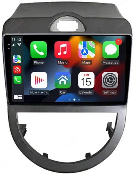 Navigatie dedicata KIA Soul 2010-2013, 12GB RAM 256GB ROM, Android 13, Rezolutie 2K, Display QLED, 9", DSP, Carplay, Android Auto, Internet, Youtube, Waze, Wi Fi, USB [2]