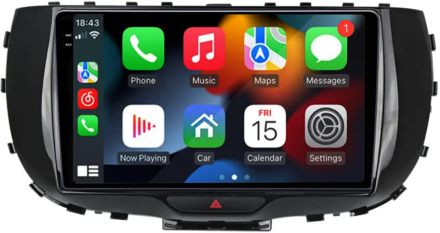 Navigatie dedicata KIA Soul 2019-2020, 12GB RAM 256GB ROM, Android 13, Rezolutie 2K, Display QLED, 9", DSP, Carplay, Android Auto, Internet, Youtube, Waze, Wi Fi, USB [2]