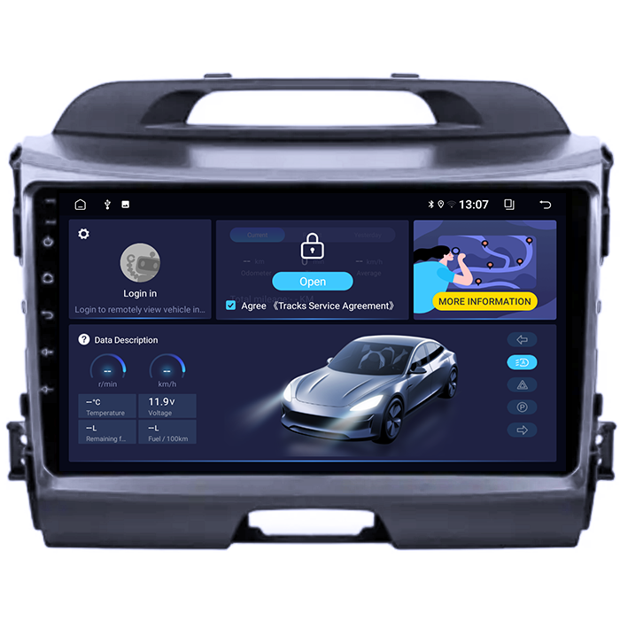 (Resigilata) Navigatie dedicata Kia Sportage 2010-2015, 2GB RAM 32GB ROM, Quad Core, Display 9" IPS Full HD, Carplay, Android 13, Bluetooth, Magazin Play, Suport camere AHD [5]