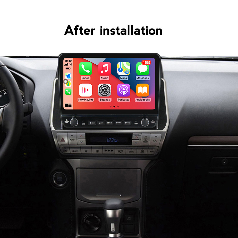 Navigatie dedicata Prado 2017-2018 cu butoane rotative model 2024, 10 Inch, 2GB RAM 32GB ROM, Quadcore, Android 13, WiFi, Bluetooth, Magazin Play [3]