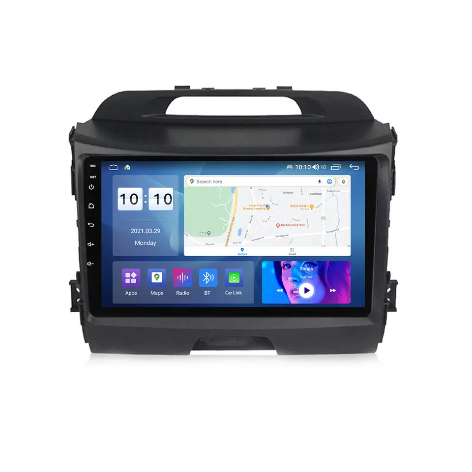 Navigatie dedicata Kia Sportage, 4GB RAM 64GB ROM, Octacore, Android 13, Display QLED 9", DSP, Carplay, Android Auto, Internet, Youtube, Waze, WIFI, Bluetooth [2]