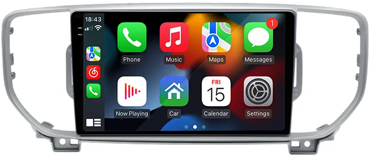 Navigatie dedicata KIA Sportage4 2018-2019, 12GB RAM 256GB ROM, Android 13, Rezolutie 2K, Display QLED, 9", DSP, Carplay, Android Auto, Internet, Youtube, Waze, Wi Fi, USB [2]