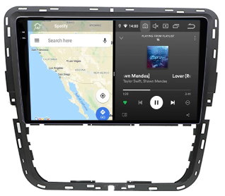 Navigatie dedicata Passat 2012-2015, 12GB RAM 256GB ROM, Android 14, Rezolutie 2K, Display QLED, 9", DSP, Carplay, Android Auto, Internet, Youtube, Waze, Wi Fi, USB [3]