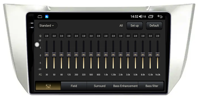 Navigatie compatibila cu Lexus RX300 RX330 RX350 RX400H 2003-2009, 4 GB RAM 32 ROM, Android 13, Display 2K, 10", DSP, Carplay, Android Auto, Internet, Youtube ,  [2]