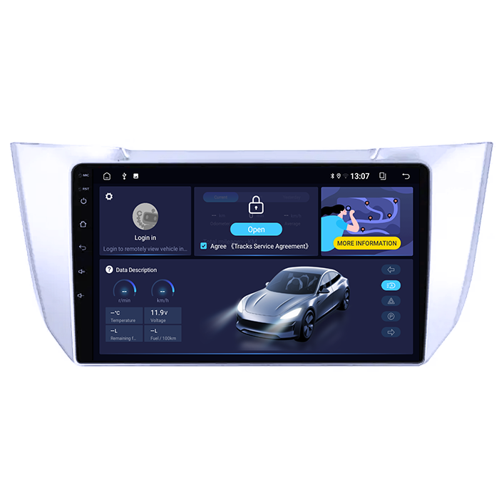(Resigilata) Navigatie dedicata Lexus RX300 RX330 RX350 RX400H 2003-2009, Android 13, Wirreles Carplay si Android auto 2GB RAM 32 ROM, Display IPS, 10 inch, Microfon Extern [13]