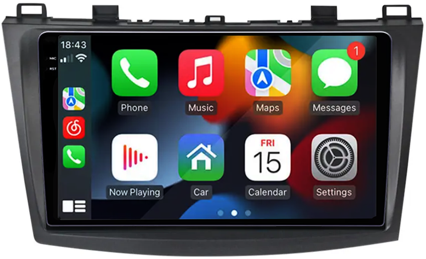 Navigatie dedicata Mazda 3 2010-2012, 12GB RAM 256GB ROM, Android 13, Rezolutie 2K, Display QLED, 9", DSP, Carplay, Android Auto, Internet, Youtube, Waze, Wi Fi, USB [2]