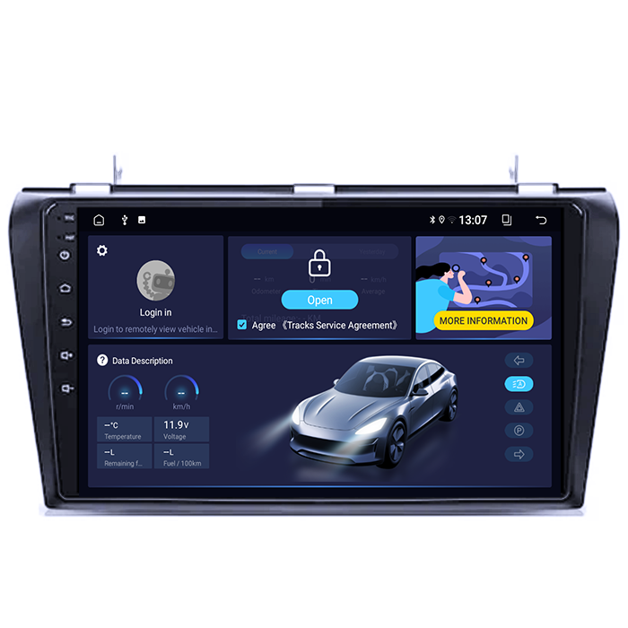 (Resigilata) Navigatie dedicata Mazda 3, 2GB RAM 32GB ROM, Quad Core, Display 9" IPS Full HD, Carplay, Android 13, Bluetooth, Magazin Play, Suport camere AHD [5]