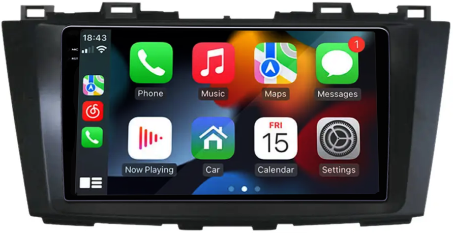 Navigatie dedicata Mazda 5 2010-2015, 12GB RAM 256GB ROM, Android 13, Rezolutie 2K, Display QLED, 9", DSP, Carplay, Android Auto, Internet, Youtube, Waze, Wi Fi, USB [2]