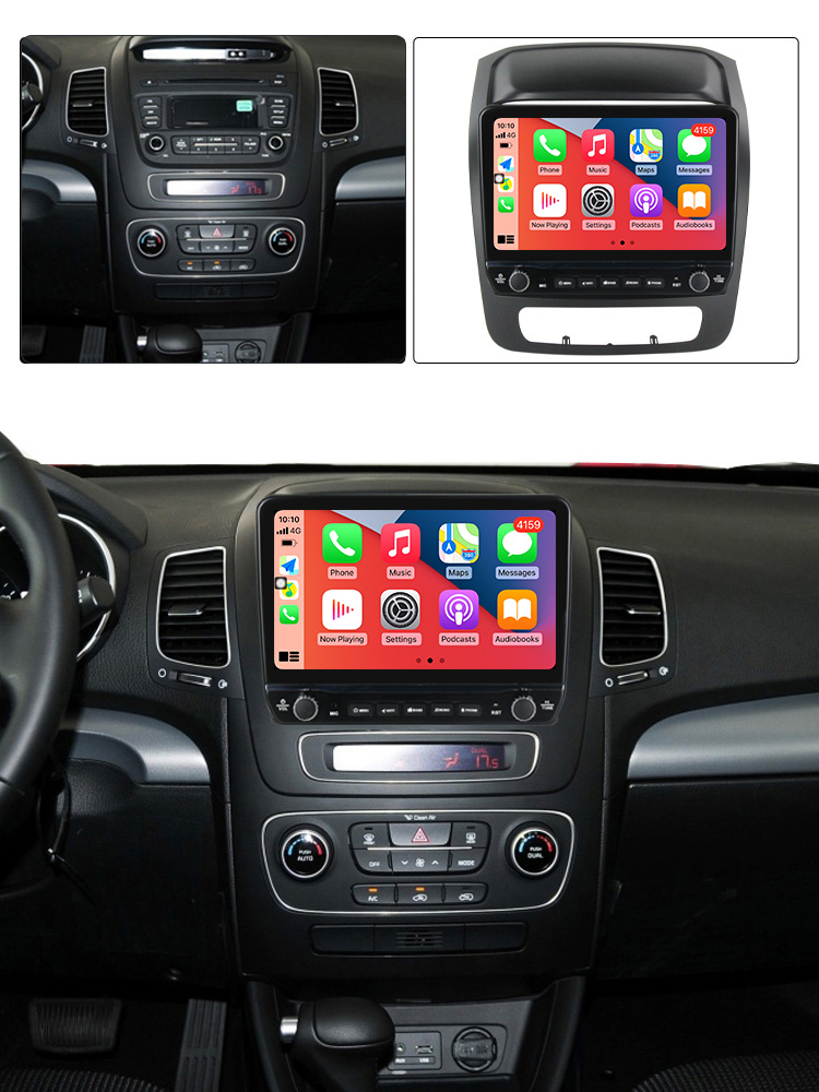 Navigatie dedicata Sorento 2013-2015 cu butoane rotative model 2024, 9 Inch, 2GB RAM 32GB ROM, Quadcore, Android 13, WiFi, Bluetooth, Magazin Play [4]