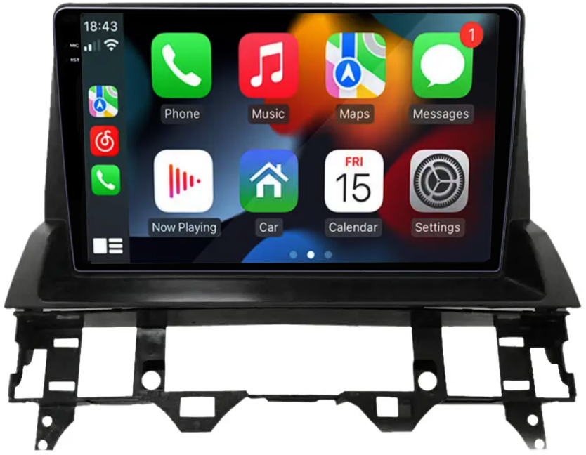 Navigatie dedicata Mazda 6 2002-2008, 12GB RAM 256GB ROM, Android 13, Rezolutie 2K, Display QLED, 9", DSP, Carplay, Android Auto, Internet, Youtube, Waze, Wi Fi, USB [2]