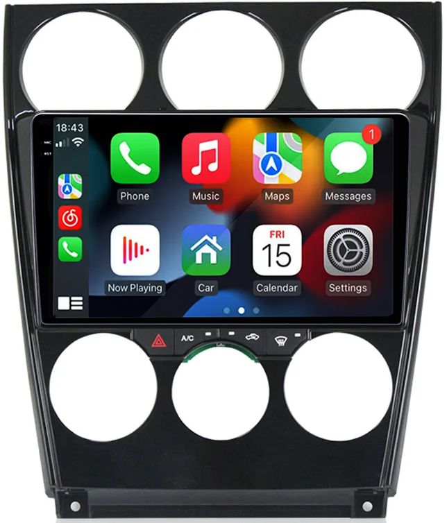 Navigatie dedicata Mazda 6 2002-2008, 12GB RAM 256GB ROM, Android 13, Rezolutie 2K, Display QLED, 9", DSP, Carplay, Android Auto, Internet, Youtube, Waze, Wi Fi, USB [2]