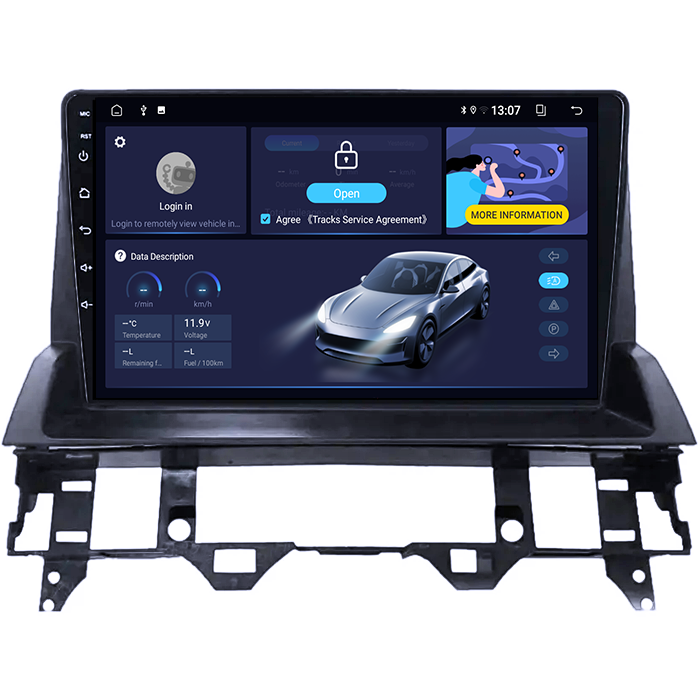 (Resigilata) Navigatie dedicata Mazda 6 2002-2008, 2GB RAM 32GB ROM, Quad Core, Display 9" IPS Full HD, Carplay, Android 13, Bluetooth, Magazin Play, Suport camere AHD [7]