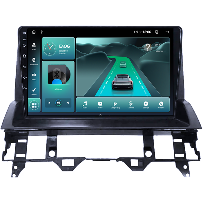 (Resigilata) Navigatie dedicata Mazda 6 2002-2008, 2GB RAM 32GB ROM, Quad Core, Display 9" IPS Full HD, Carplay, Android 13, Bluetooth, Magazin Play, Suport camere AHD [4]
