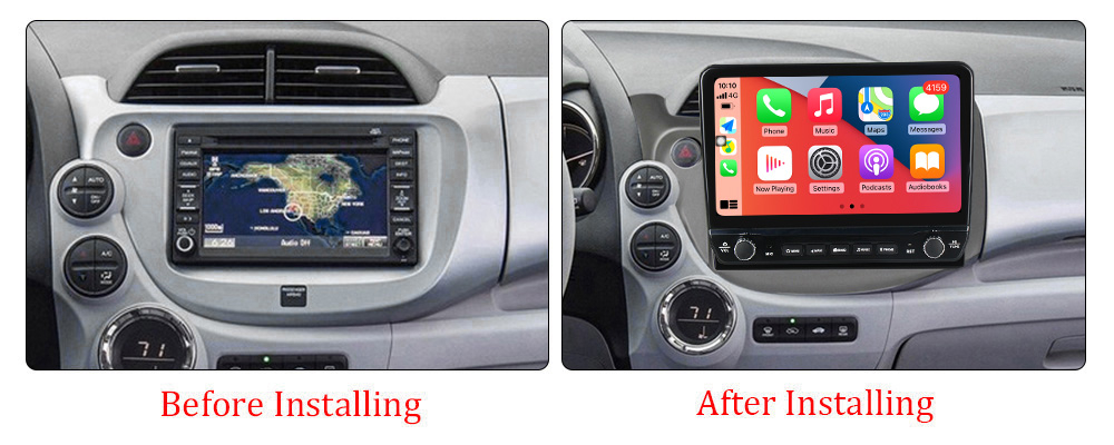 Navigatie dedicata Honda Jazz 2007-2014 cu butoane rotative model 2024, 10 Inch, 2GB RAM 32GB ROM, Quadcore, Android 13, WiFi, Bluetooth, Magazin Play [11]