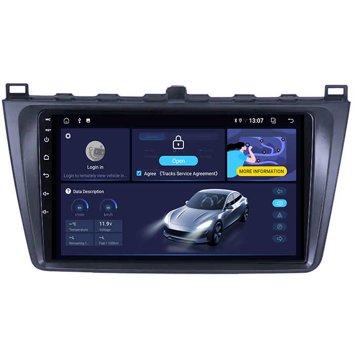 (Resigilata) Navigatie dedicata Mazda 6 2008-2013, 9 Inch, 2GB RAM 32GB ROM, Android 13, WiFi, Bluetooth, Magazin Play, Camera Marsarier [6]