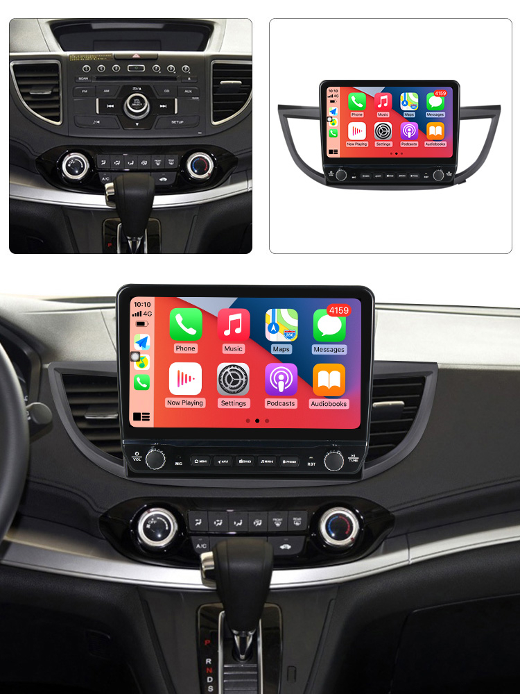 Navigatie dedicata CRV 2012-2016(AB) cu butoane rotative model 2024, 10 Inch, 2GB RAM 32GB ROM, Quadcore, Android 13, WiFi, Bluetooth, Magazin Play [4]