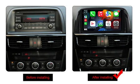 Navigatie dedicata Mazda CX-5 2012-2015, 12GB RAM 256GB ROM, Android 13, Rezolutie 2K, Display QLED, 9", DSP, Carplay, Android Auto, Internet, Youtube, Waze, Wi Fi, USB [5]
