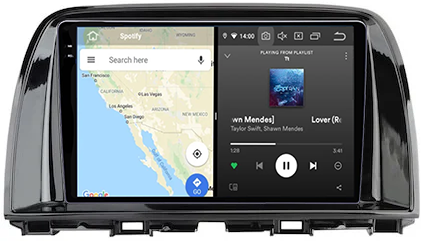 Navigatie dedicata Mazda CX-5 2012-2015, 12GB RAM 256GB ROM, Android 13, Rezolutie 2K, Display QLED, 9", DSP, Carplay, Android Auto, Internet, Youtube, Waze, Wi Fi, USB [4]