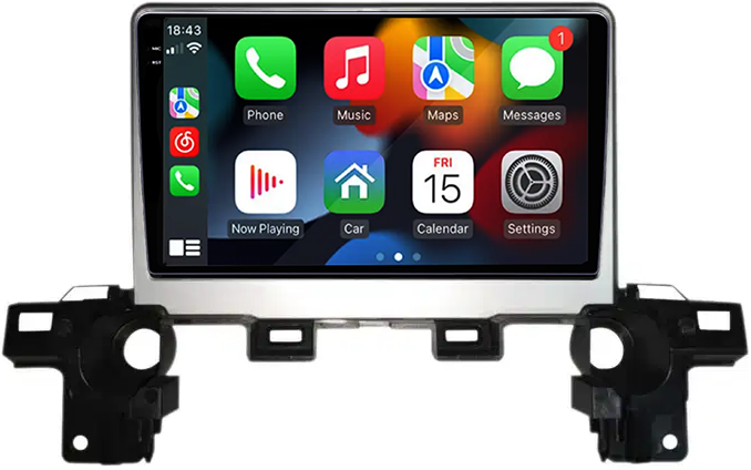 Navigatie dedicata Mazda CX-5 2017-2018, 12GB RAM 256GB ROM, Android 13, Rezolutie 2K, Display QLED, 9", DSP, Carplay, Android Auto, Internet, Youtube, Waze, Wi Fi, USB [2]