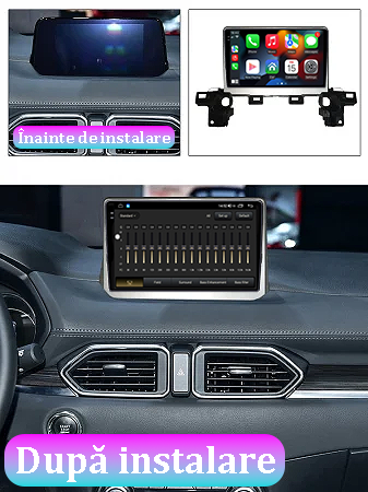 Navigatie dedicata Mazda CX-5 2017-2018, 12GB RAM 256GB ROM, Android 13, Rezolutie 2K, Display QLED, 9", DSP, Carplay, Android Auto, Internet, Youtube, Waze, Wi Fi, USB [5]