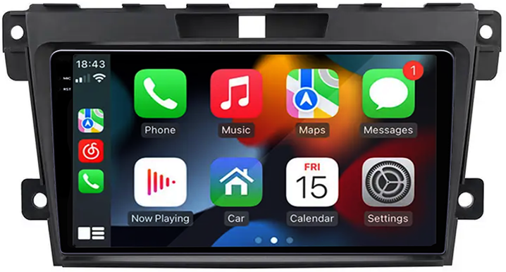 Navigatie dedicata Mazda CX-7 2008-2015, 12GB RAM 256GB ROM, Android 13, Rezolutie 2K, Display QLED, 9", DSP, Carplay, Android Auto, Internet, Youtube, Waze, Wi Fi, USB [2]